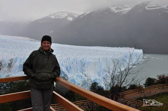 Visita ao glaciar Perito Moreno, no parque Nacional Los Glaciares, região de El Calafate, no sul da Argentina